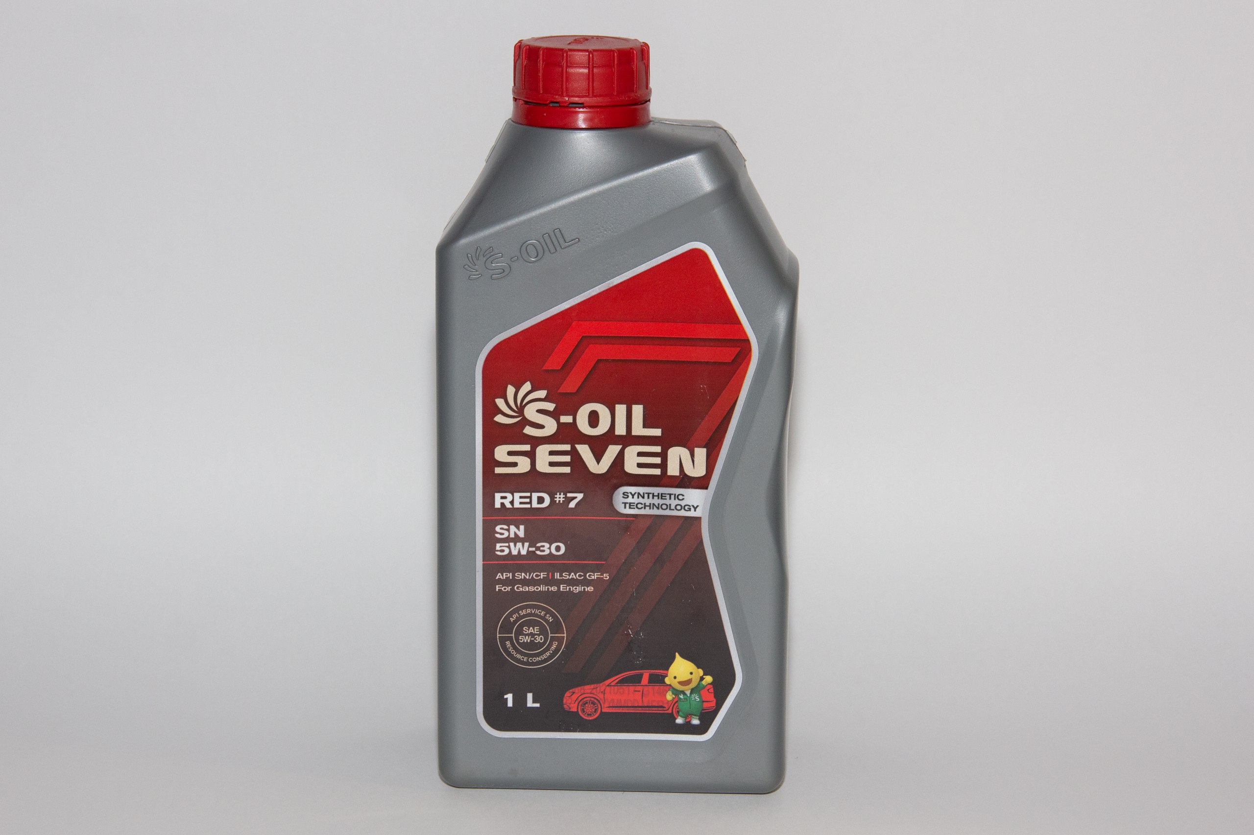 Канистра моторного масла S-OIL SEVEN RED 7 